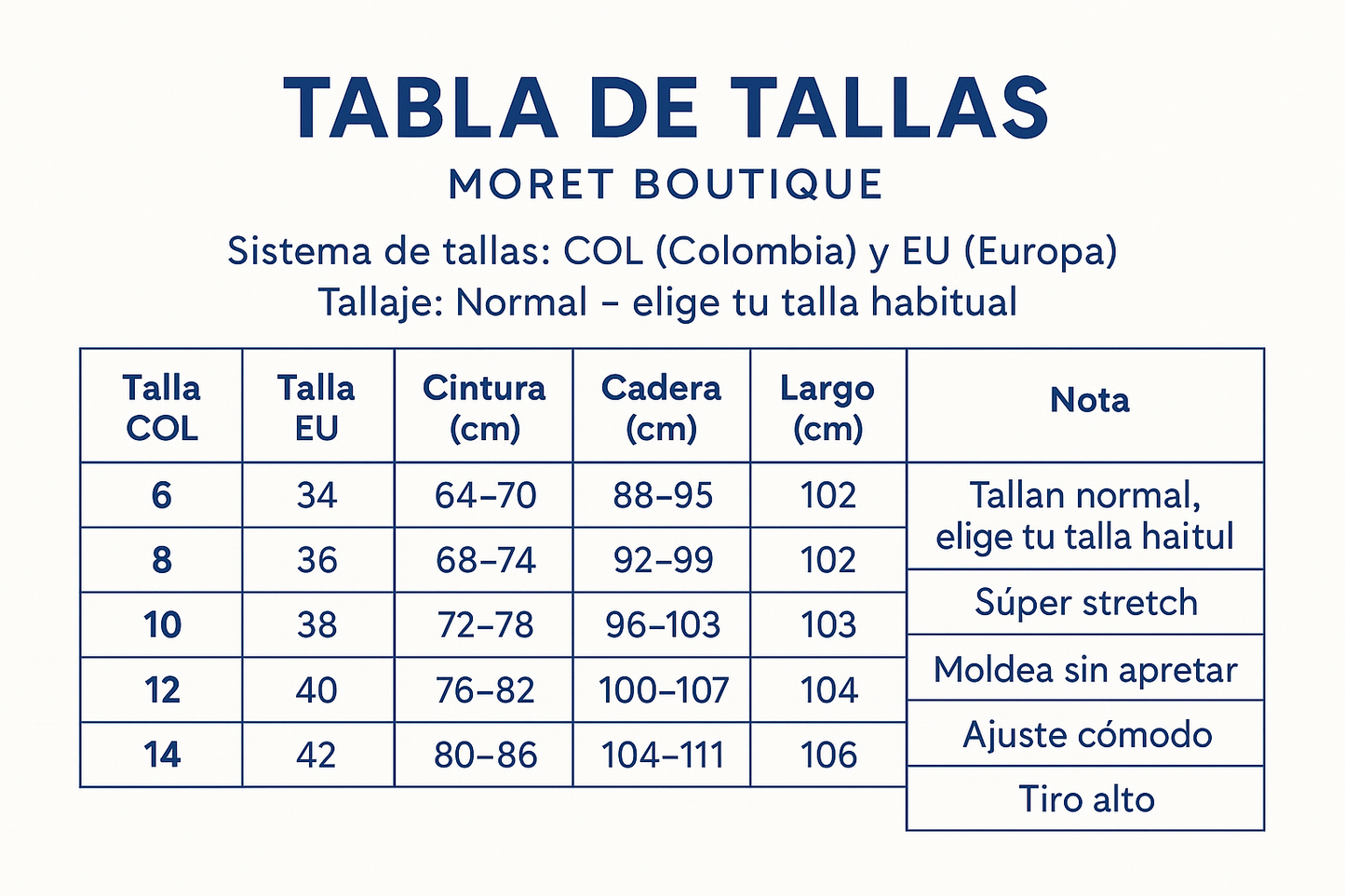 Jeans Vaquero Skinny Mujer Súper Elástico Colombiano Ajuste Ligeramente Pequeño